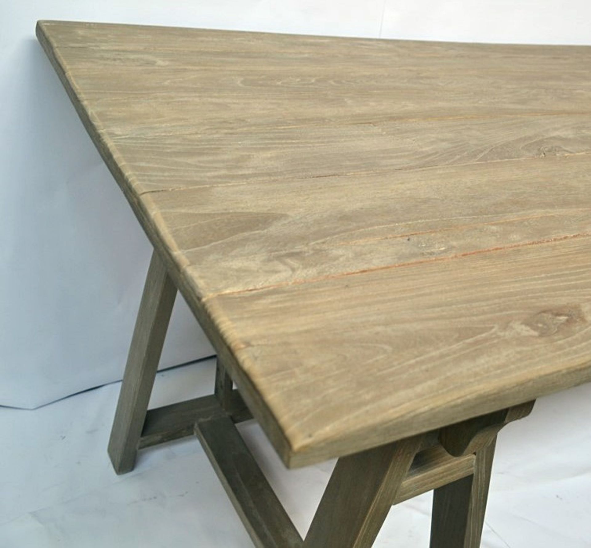 1 x FLAMANT Pelayo Dining Table - Dimensions: L180 x D92 x H76cm - Ref: 4643711 - CL087 - - Image 5 of 6
