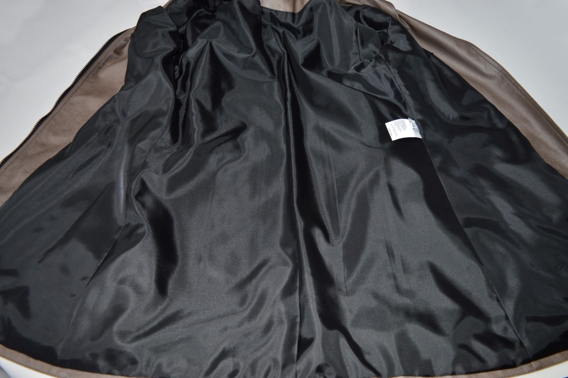 1 x Steilmann KSTN By Kirsten Womens Faux Leather Coat - Functional Pockets - Zip Fastener - UK Size - Image 8 of 11