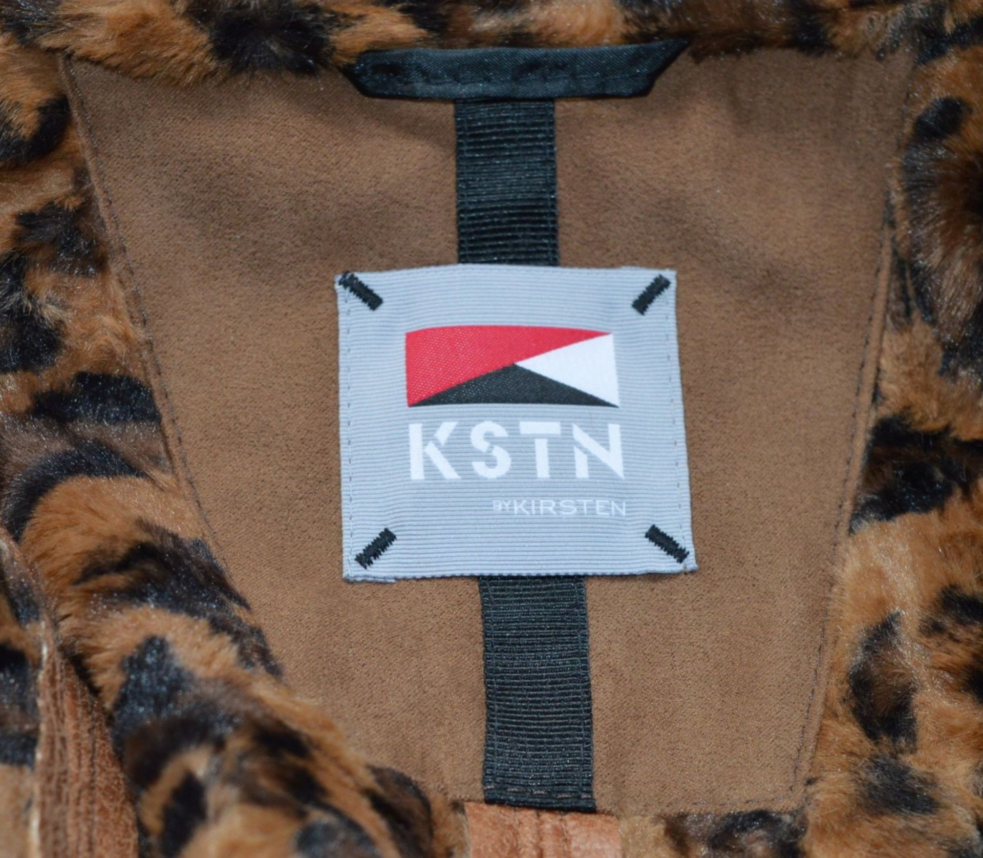 1 x Steilmann KSTN By Kirsten Womens Coat - Features Faux Fur Neck and Lining With Button Fastener - - Image 10 of 13