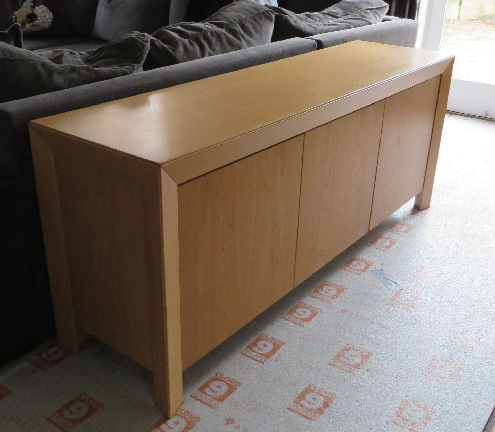 1 x Skovby Oak Sideboard with Push-To-Open Doors - Excellent Condition - CL175 - NO VAT - Image 7 of 8