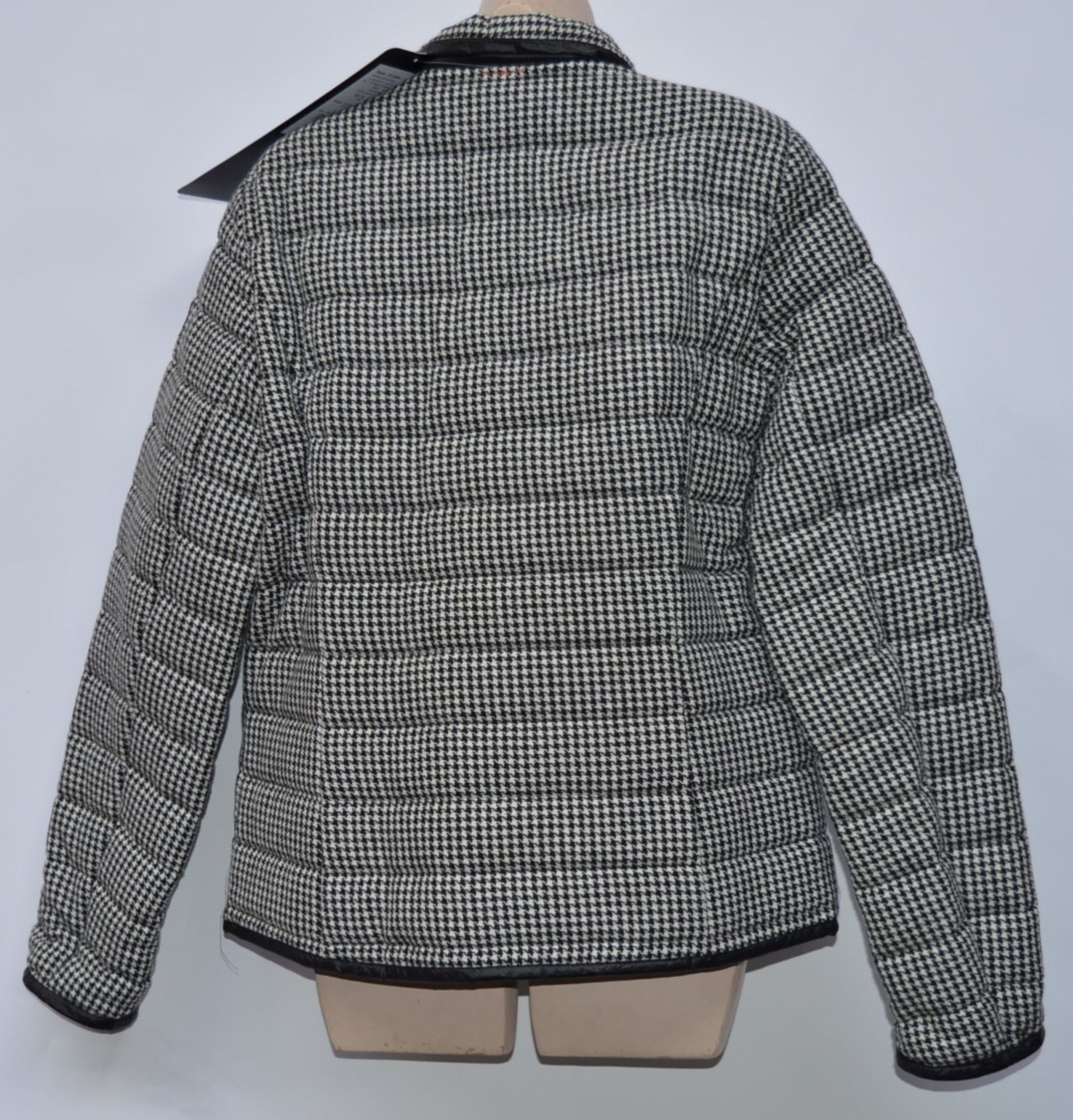 1 x Steilmann Kirsten Womens Coat - Black and White Wool Coat Will Zip Fastener - 15% Wool - - Image 2 of 7