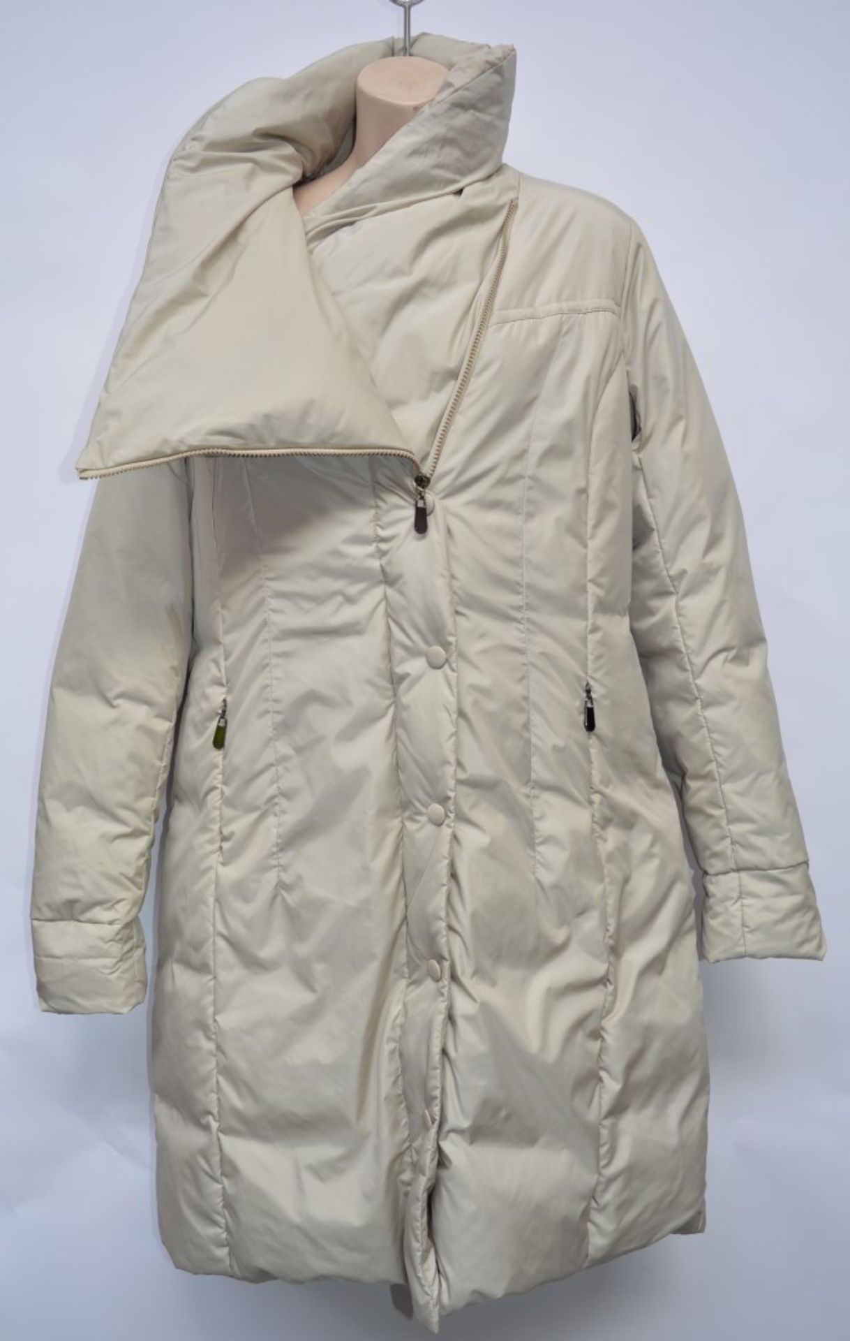 1 x Steilmann KSTN By Kirsten Womens Coat - Real Down Feather Filled Coat With Functional Pockets, - Image 6 of 12