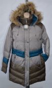 1 x Steilmann KSTN By Kirsten Womens Coat - Real Down Feather Filled Coat With Functional Pockets,