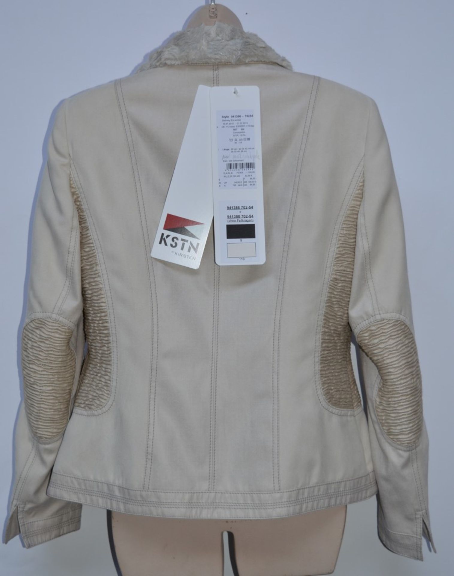 1 x Steilmann KSTN By Kirsten Womens Jacket - With Functional Pockets, Inner Pocket, Faux Fur Collar - Image 2 of 10