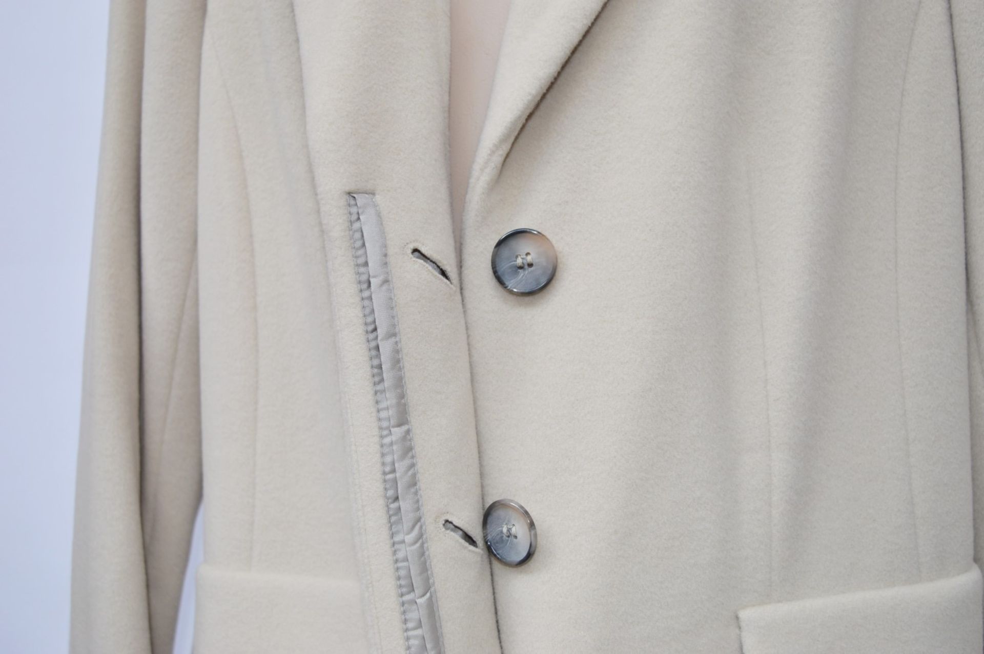 1 x Steilmann Kirsten Womens Coat - Made With Italian Lanificio Wool and CASHMERE Fabric - - Image 7 of 9