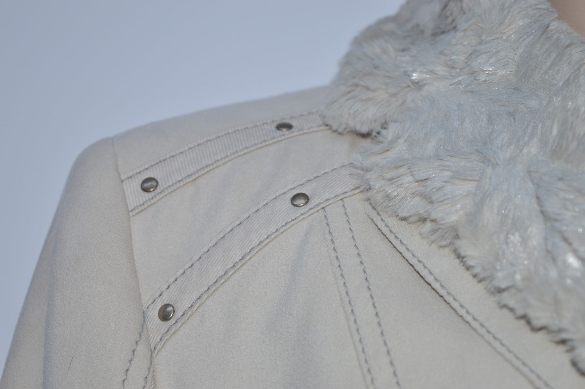 1 x Steilmann KSTN By Kirsten Womens Jacket - With Functional Pockets, Inner Pocket, Faux Fur Collar - Image 5 of 10