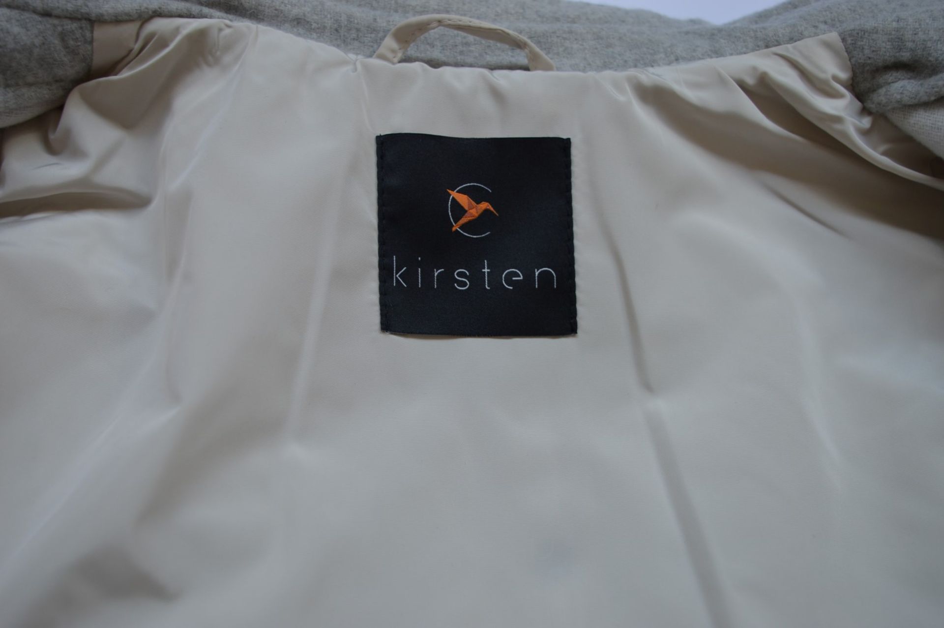 1 x Steilmann Kirsten Womens Overoat - Wool Mixture Fabric With Waist - 20% Wool - UK Size 12 - - Image 7 of 12