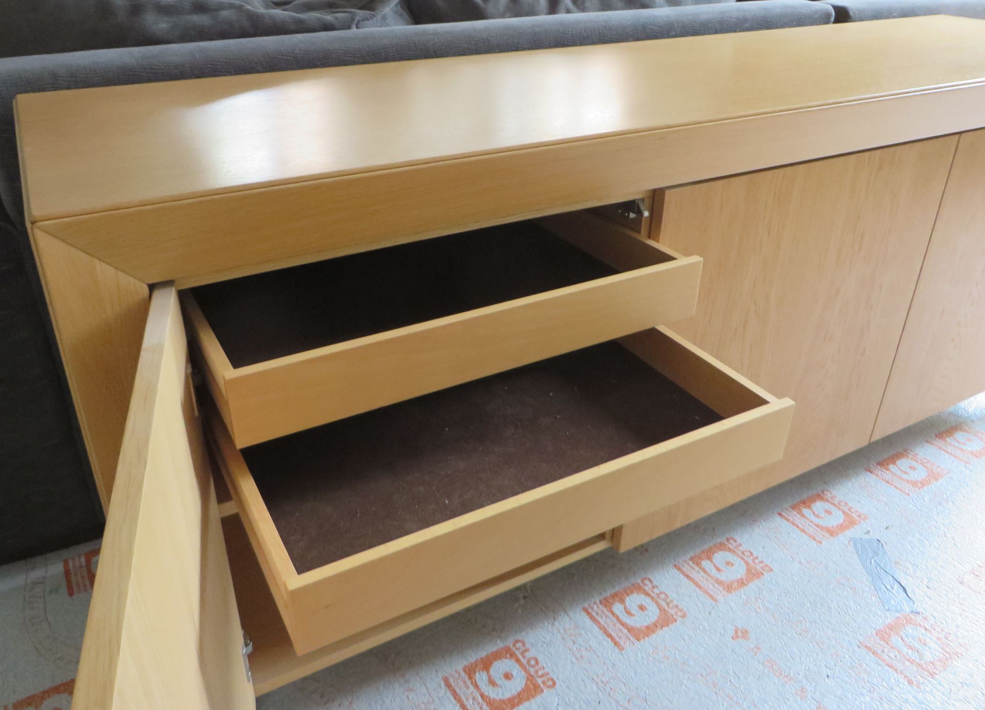 1 x Skovby Oak Sideboard with Push-To-Open Doors - Excellent Condition - CL175 - NO VAT - Image 6 of 8