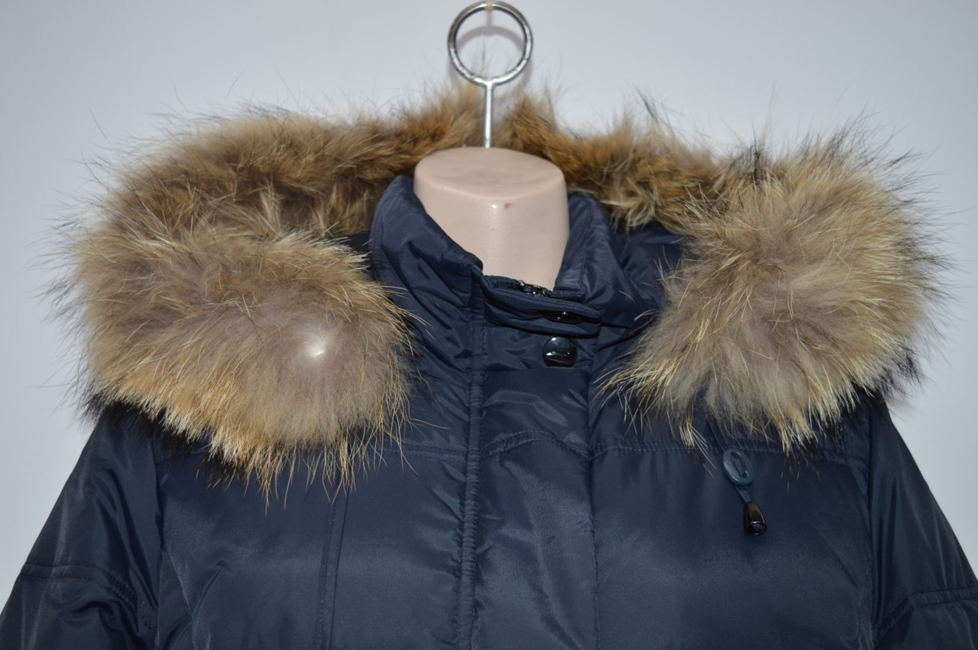 1 x Steilmann Womens Parker Coat - Real Down Feather Filled Coat With Functional Pockets, Inner - Image 3 of 12