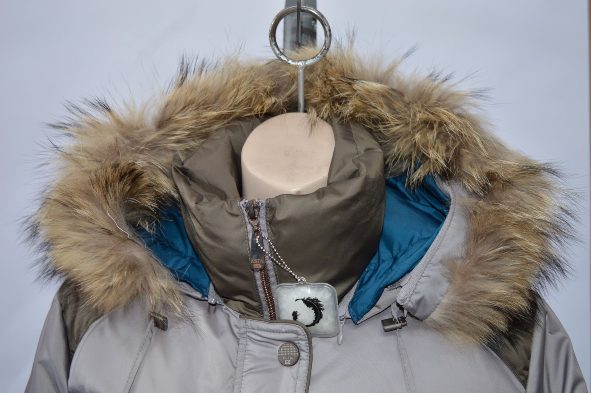 1 x Steilmann KSTN By Kirsten Womens Coat - Real Down Feather Filled Coat With Functional Pockets, - Image 6 of 13