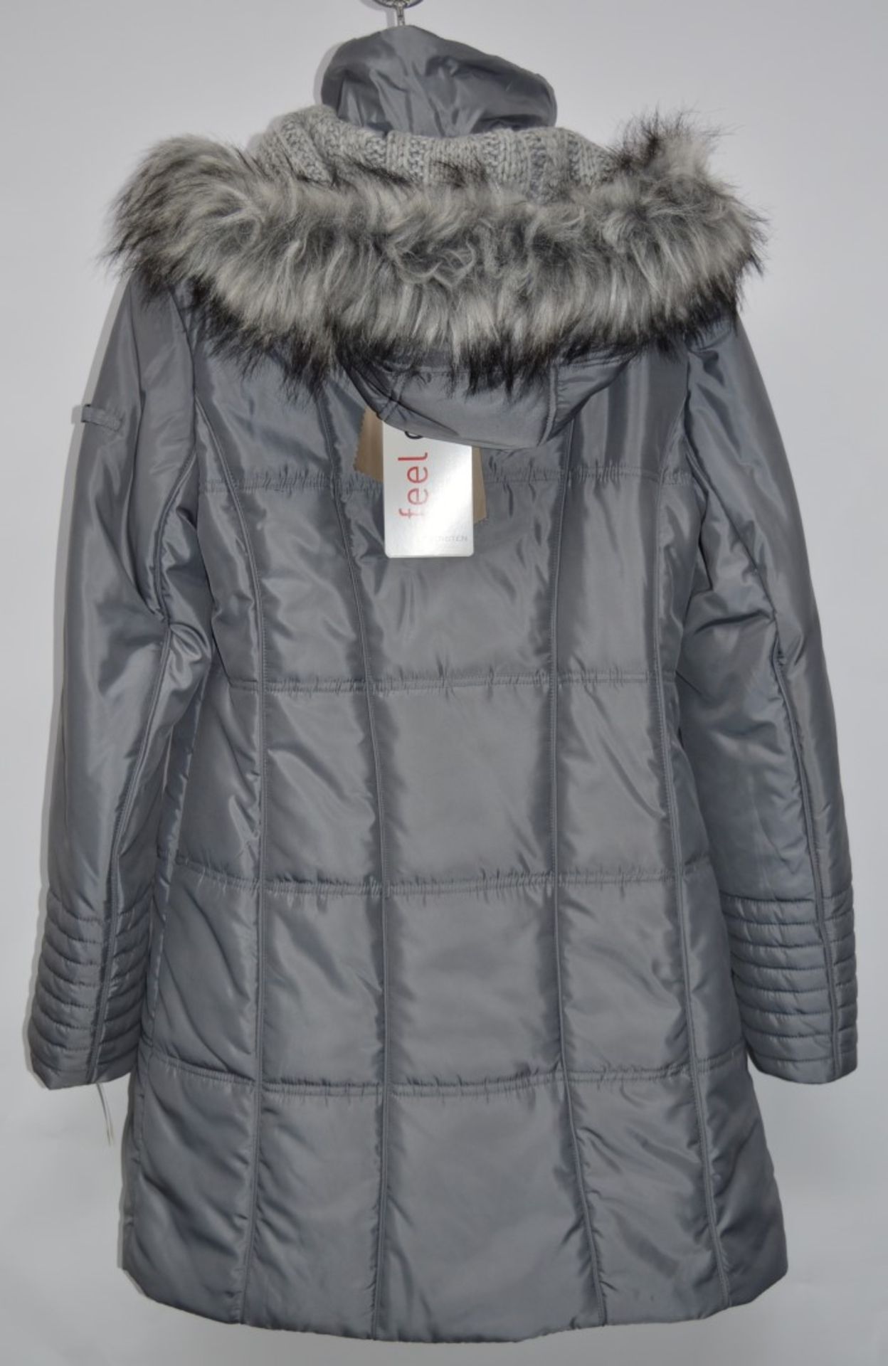 1 x Steilmann Kirsten Cover Womens Coat - Real Down Feather Filled Coat With Functional Pockets, - Image 2 of 13