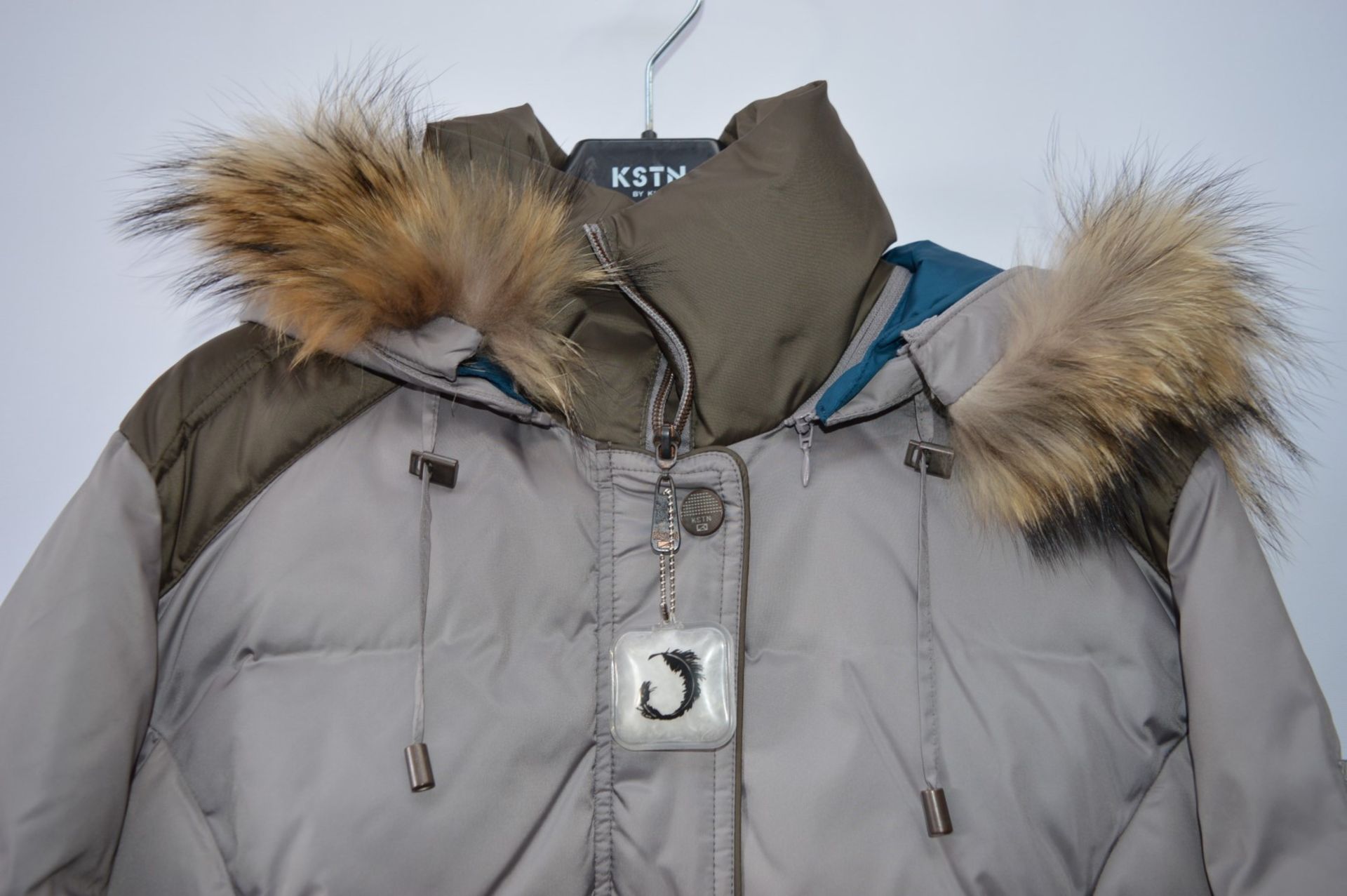1 x Steilmann KSTN By Kirsten Womens Coat - Real Down Feather Filled Coat With Functional Pockets, - Image 3 of 13