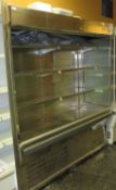 1 x Arneg Portuguesa Trent 1800 C/Compressor Open Vertical Multideck Chiller / Fridge - Ref: 02 -