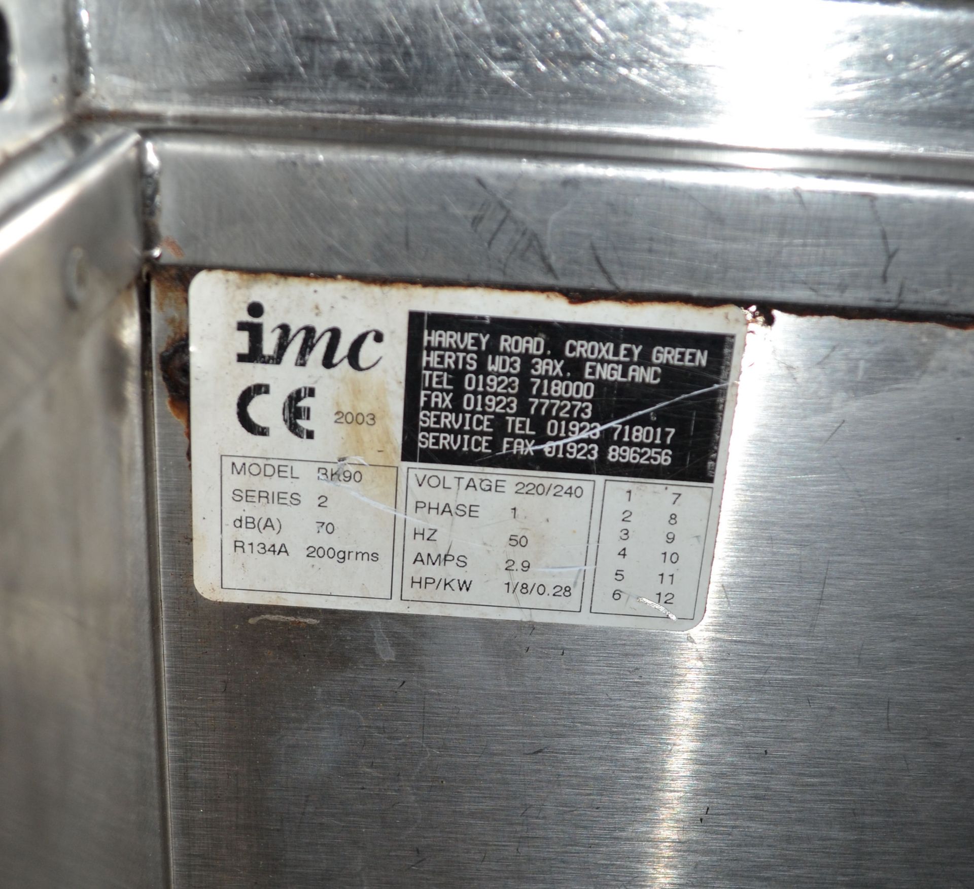 1 x IMC BK90 Series 2 Top Loading Bottle Cooler - Ref :NCE003 - CL007 - Location: Altrincham - Image 11 of 17