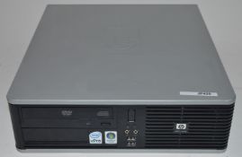 1 x Hewlett Packard DC7800 Desktop Computer - Features an Intel Core2 2.66ghz Processor, DVD Rom and