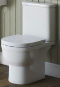 1 x Deco Close Couled WC Toilet Pan With Cistern - Unused Stock - CL190 - Ref BR015 - Location:
