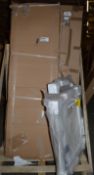 5 x Assorted Shower Items Inclyding Hinged Doors, Shower Trays and Offset Quad Enclosure - Unused