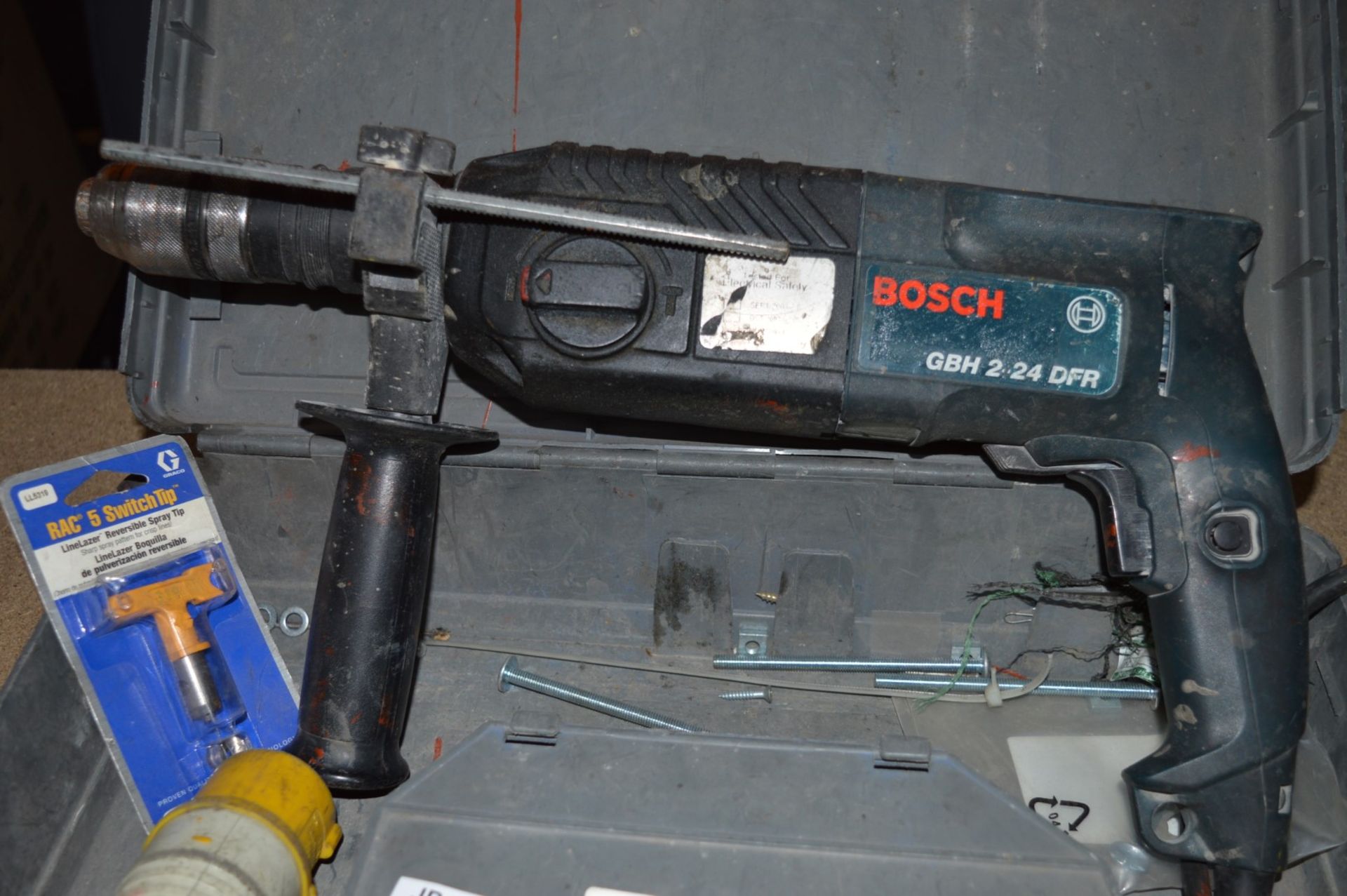 1 x Bosch GBH 2-24 DFR Hammer Drill - 110v With Case and Accessories - CL011 - Ref JP435 - Location: