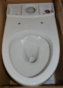 1 x Close Coupled WC Toilet Pan With Cistern and Cistern Fittings - Unused Stock - CL190 - Ref BR052
