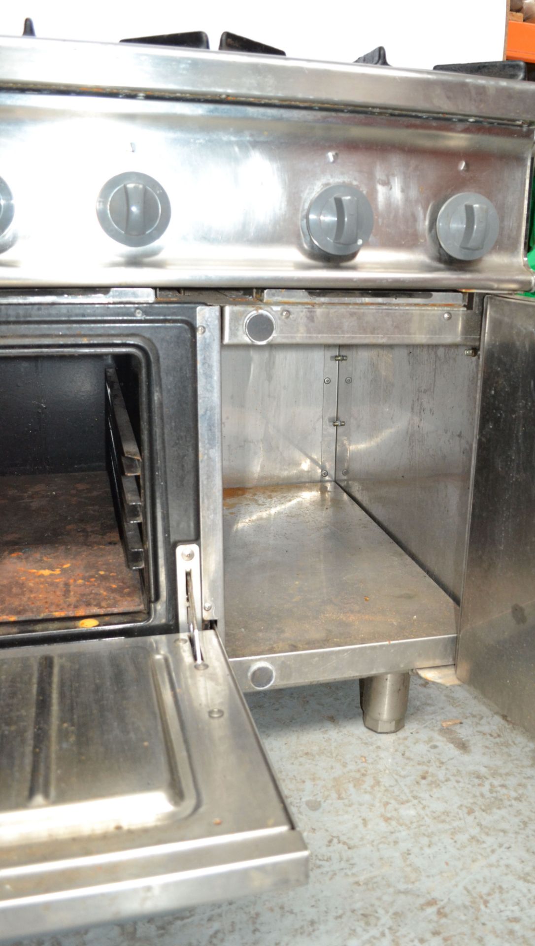 1 x Fagor Six Burner Gas Oven Range (CG-761 BR SM) - Ref NCE011 - CL178 - Location: Altrincham - Image 10 of 15