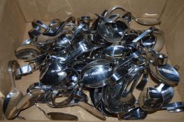 60 x Amefa 18-10 Stainless Steel Spoons With Curved Handles- CL158 - Ref JP438 - Location: