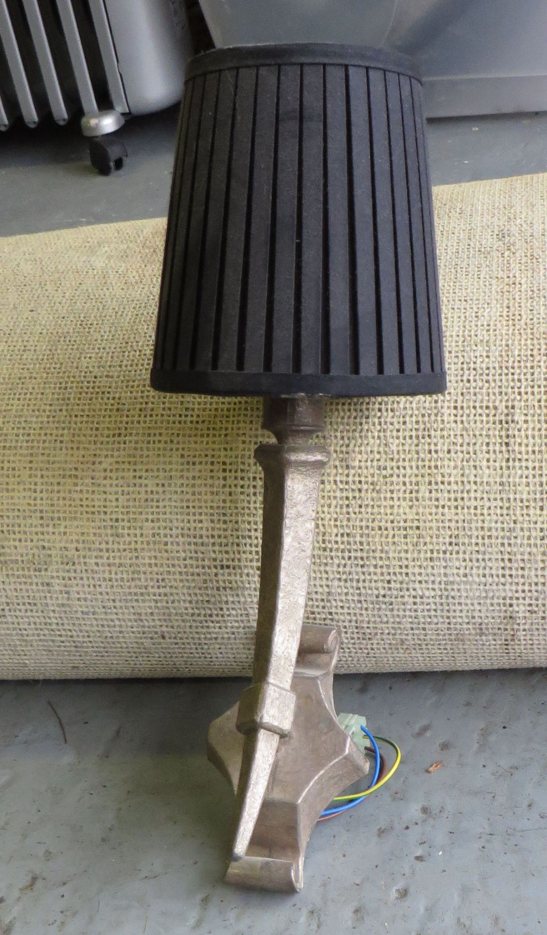 3 x Baroque Metal Wall Lights with Black Shades - CL175 - Location: Bradshaw BL2 - NO VAT ON THE - Image 3 of 5