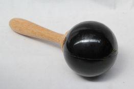 1 x Stagg Fibre Traditional Black Maracas - Product Code MFB-3 - CL020 - Ref 156 - New and Boxed -