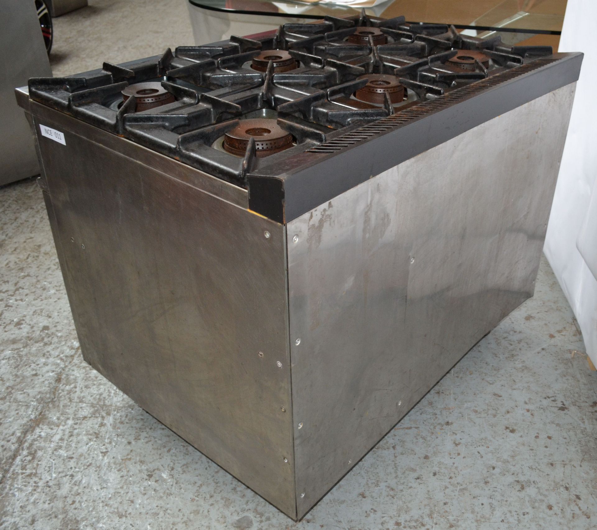 1 x Fagor Six Burner Gas Oven Range (CG-761 BR SM) - Ref NCE011 - CL178 - Location: Altrincham - Image 15 of 15