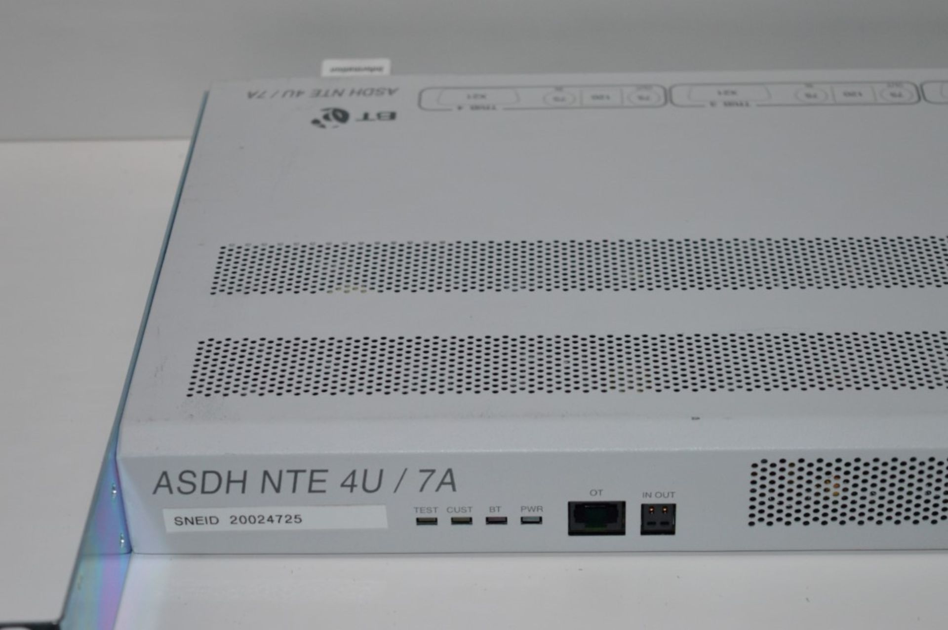 1 x BT ASDH NTE 4U/7A Access SDH Network Terminating Unit - CL300 - Ref PC022 - Location: Altrincham - Image 4 of 8