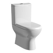 1 x Mode Fairbanks Close Coupled WC Toilet Pan With Cistern, Cistern Fittings and Soft Close