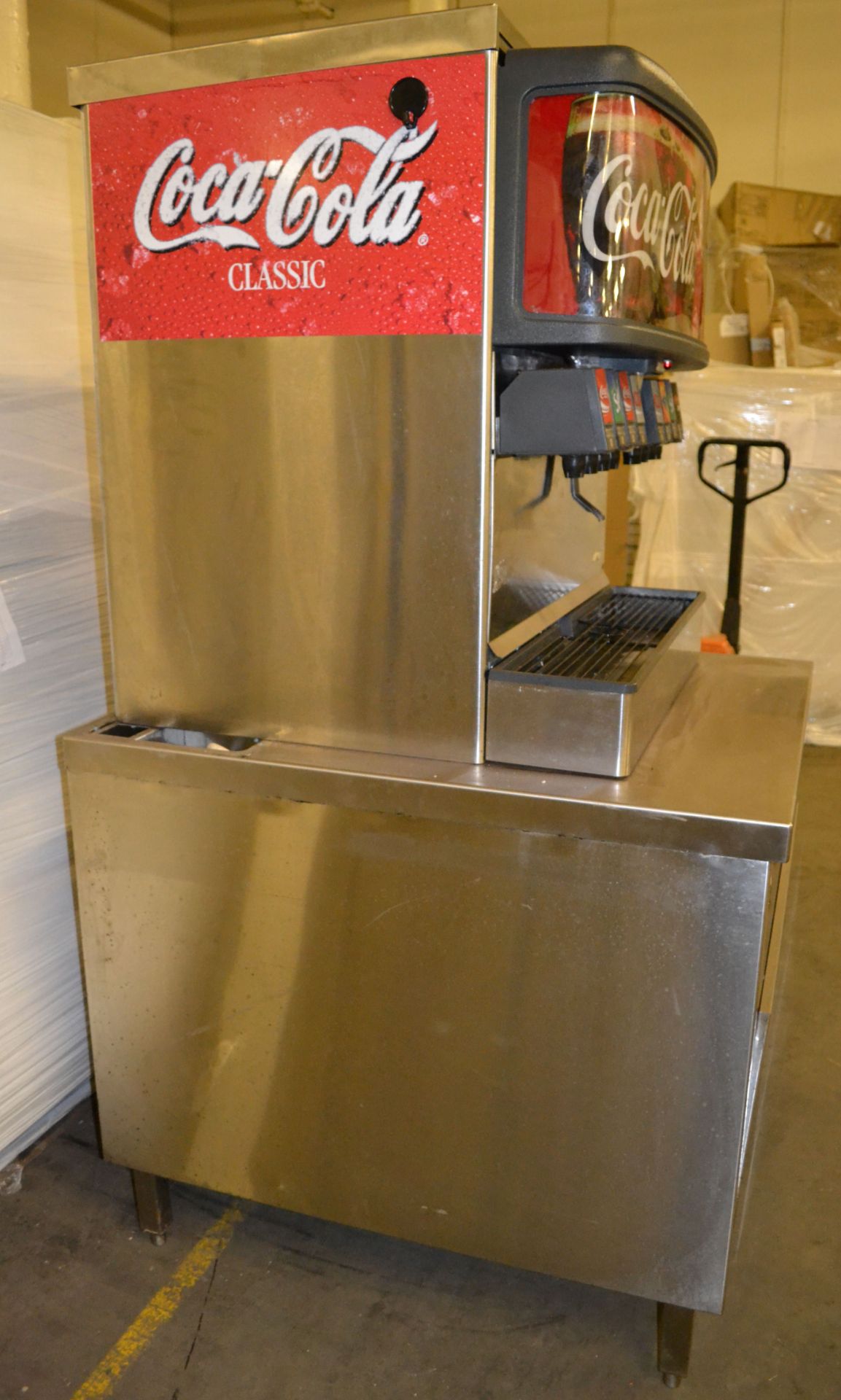 1 x Large Lancer Ice Beverage Dispenser - Model 4500 85-4558H-110 - Ref:NCE020 - CL007 - Location: - Image 11 of 16
