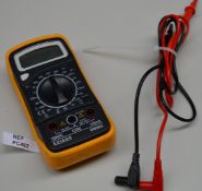 1 x Edison DM383 10ADC Multimeter With Probes - CL300 - Ref PC462 - Location: Altrincham WA14