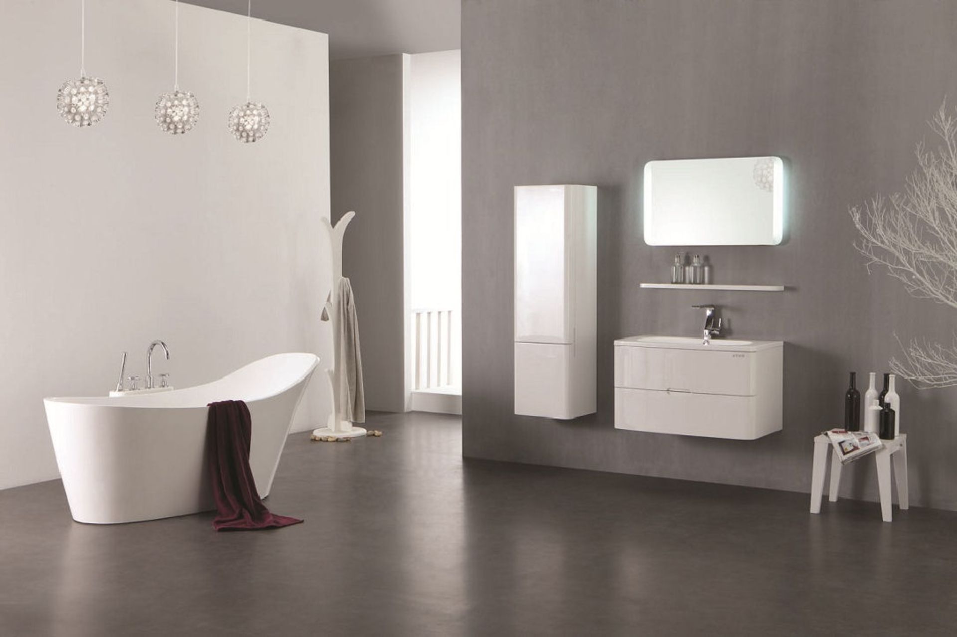 1 x MarbleTECH Curve Bath - A-Grade - Ref:ABT907 - CL170 - Location: Nottingham NG2 - RRP: £2100 - Image 5 of 5