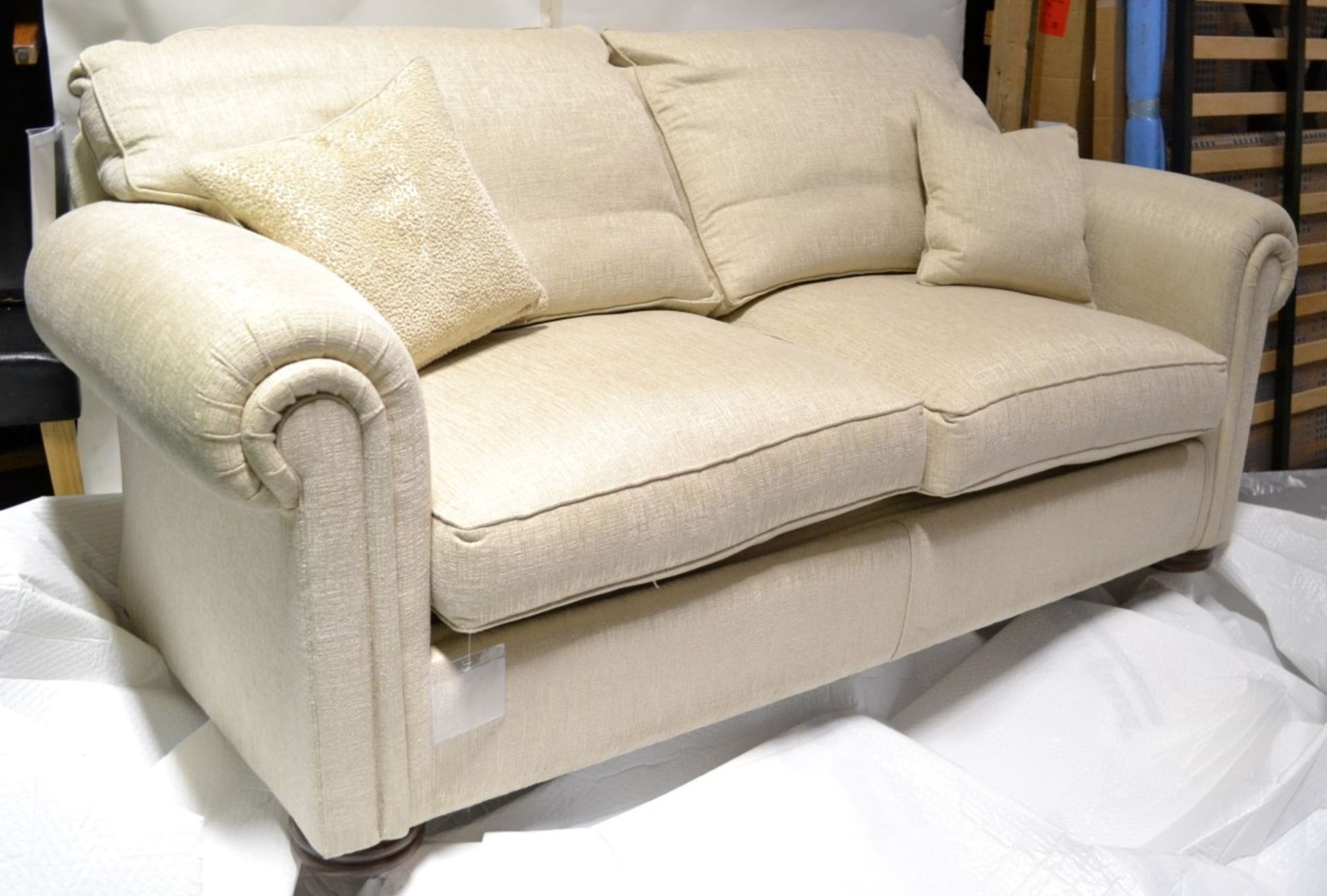 1 x DURESTA Waldorf Zephyr Sofabed With Mattress - Stunning Example In Excellent Condition - Fully - Image 9 of 14