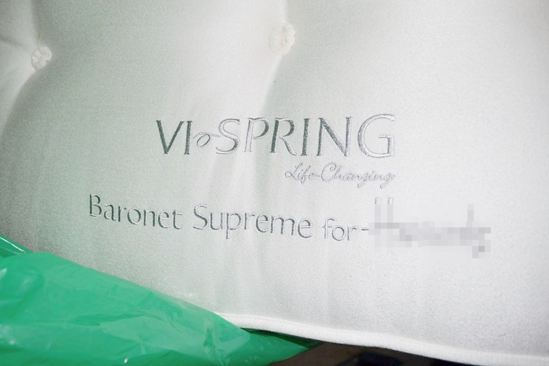 1 x VISPRING "Baronet Supreme" Luxury Zip-Link SUPER KING Mattress - Size: 193 x W160 x 20cm - - Image 3 of 4