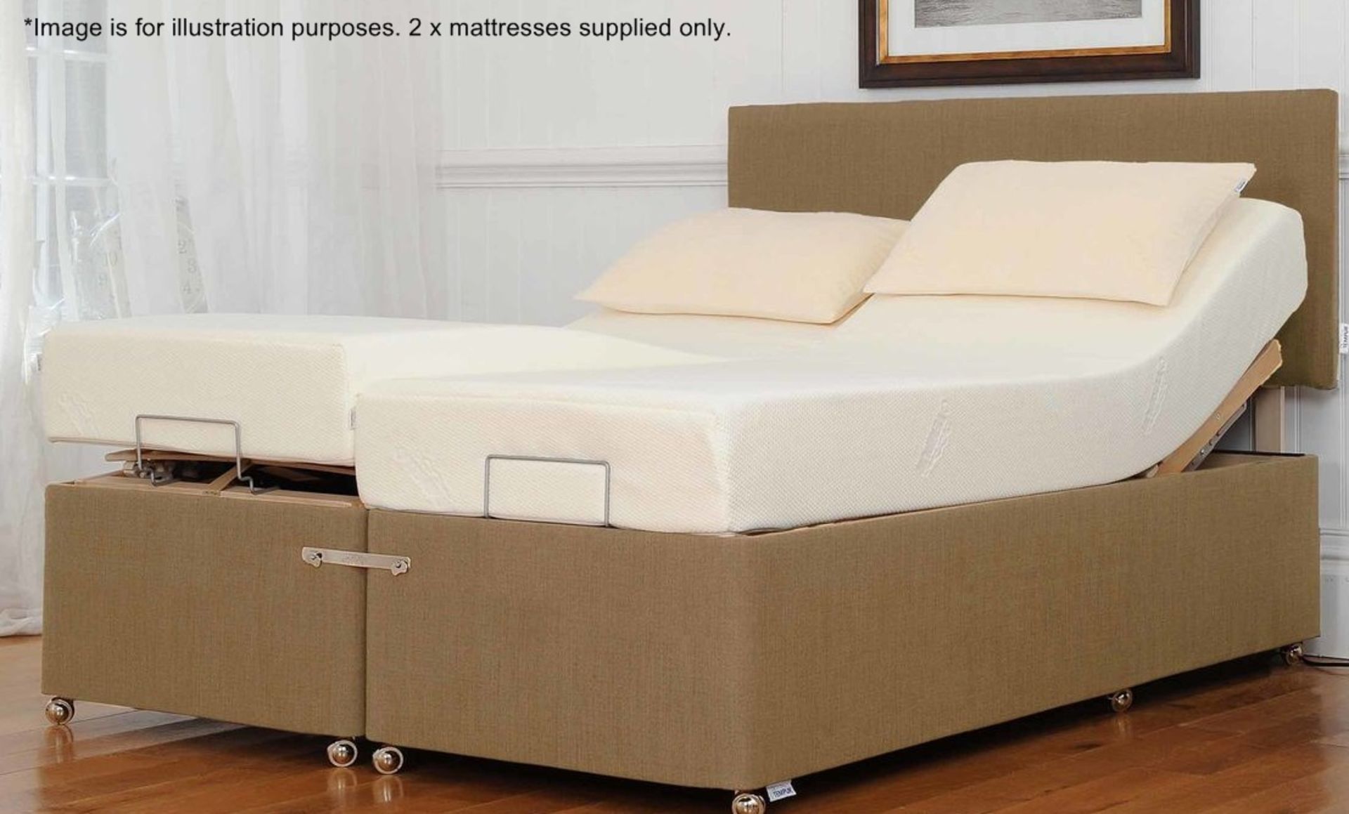 2 x TEMPUR Deluxe Ardennes Mattresses - Dimensions: 75x200cm - Ref: 5355150 P3 *More Details and