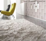 1 x LIGNE ROSET Soft Et Doux Rug (Soft And Gentle Rug) - Colour: Gris / Grey - Dimensions: 400x400cm