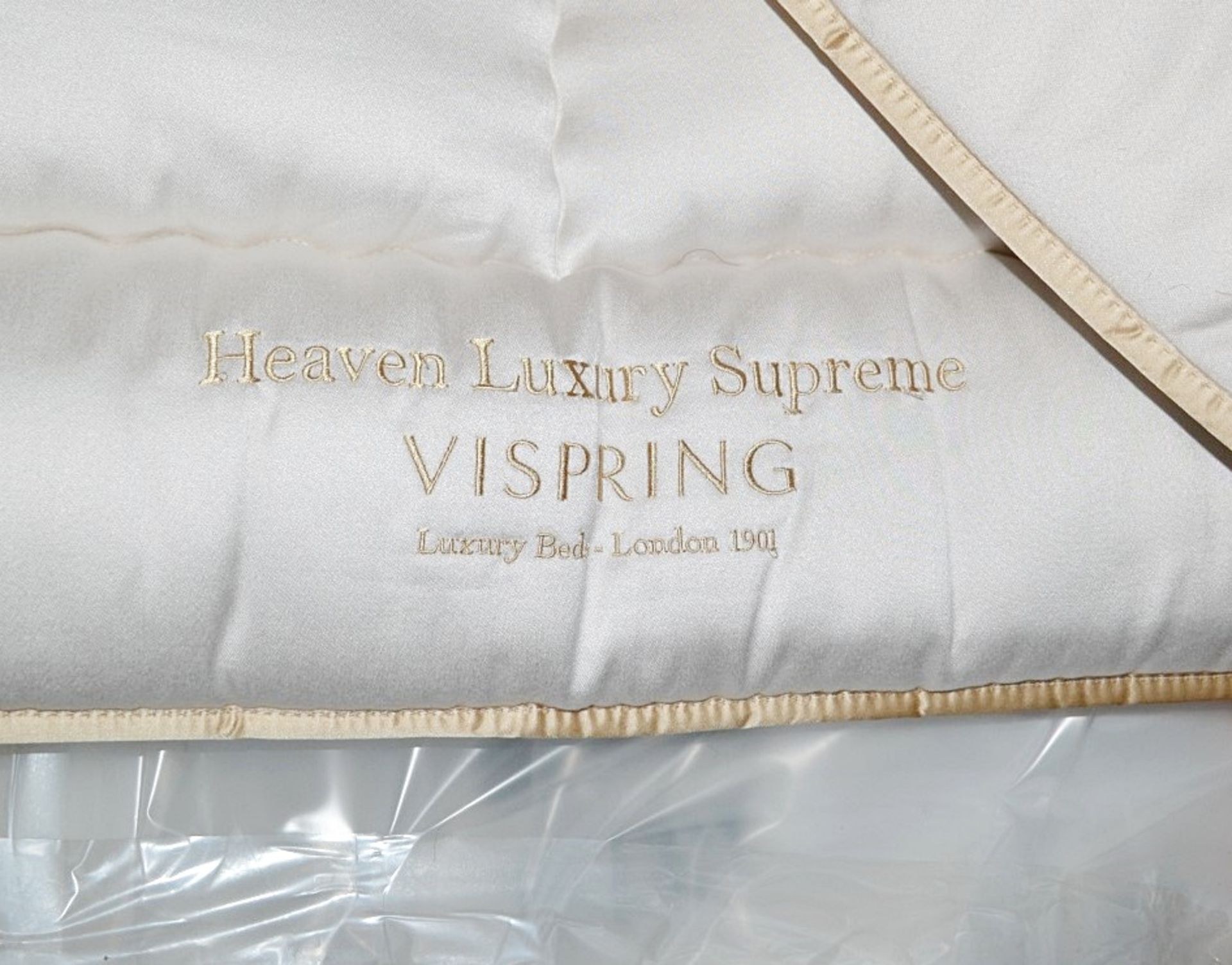 1 x VISPRING Heaven Luxury Supreme Topper - Custom size: 240x220cm - Boxed - Ref: 5404159 P4 - CL087 - Image 4 of 7