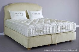 1 x VISPRING Regal Superb Zip-Link Mattress - Medium Firmness - Custom size: 240 x 200cm - Ref: