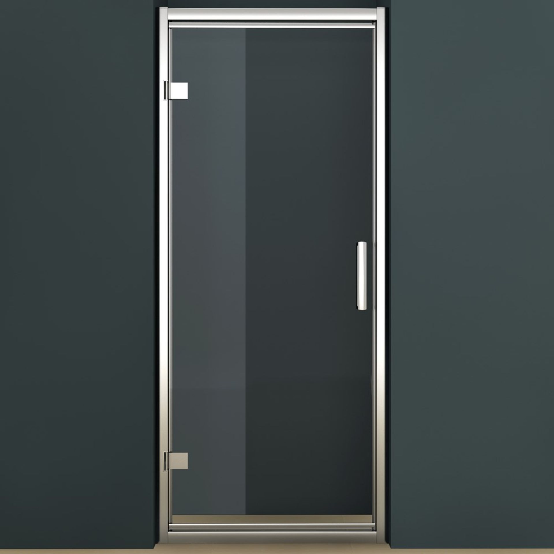 1 x Tavistock Oyxgen8 8mm 900mm Hinged Door Shower Enclosure - Includes SE1H90 Hinged Door and