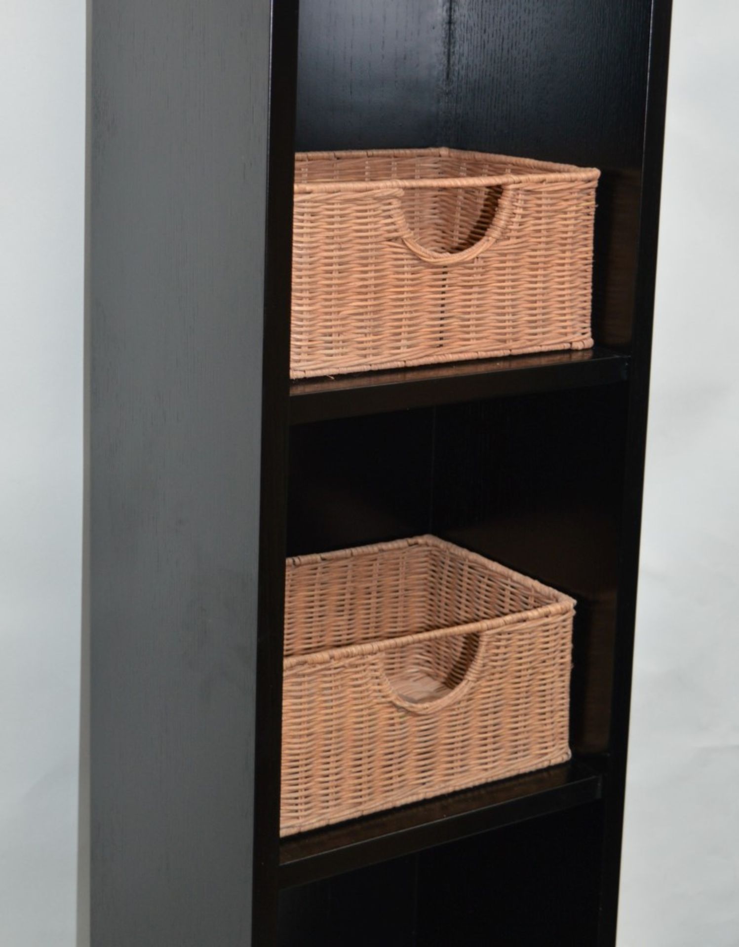 1 x Vogue ARC Series 2 Bathroom Storage Shelving Unit - Wall Mounted or Floor Standing - WENGE - Image 8 of 11