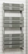 1 x Signelle Heated Towel Radiator - Unused Sealed Stock - 950x500mm - CL190 - Ref BR130 - Location: