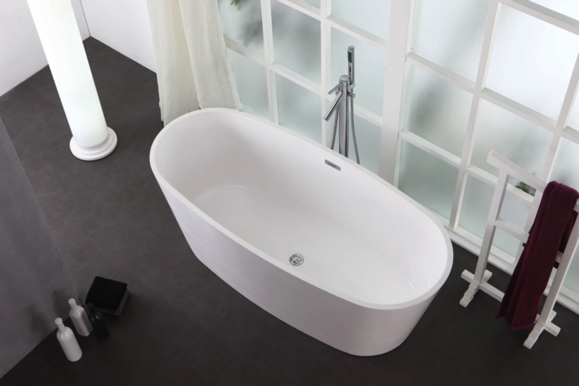 1 x MarbleTECH Peace Bath - A-Grade - Ref:ABT906 - CL170 - Location: Nottingham NG2 - RRP: £ - Image 5 of 5