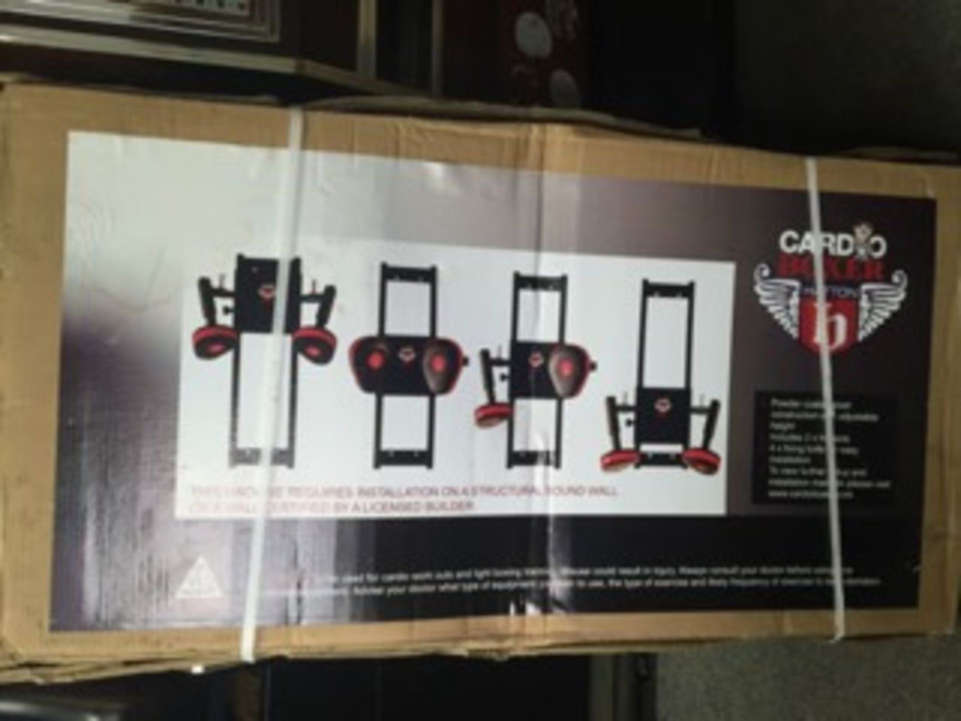 1 x Ricky Hatton CARDIO BOXER - Wall Mounted Adult Fitness Trainer - New Boxed Stock - CL053 - - Image 4 of 5