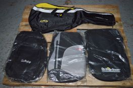 4 x Guitar Gig Bags - Suitable For Electric Guitars - Brands Include OnStage and Stagg  - Unused