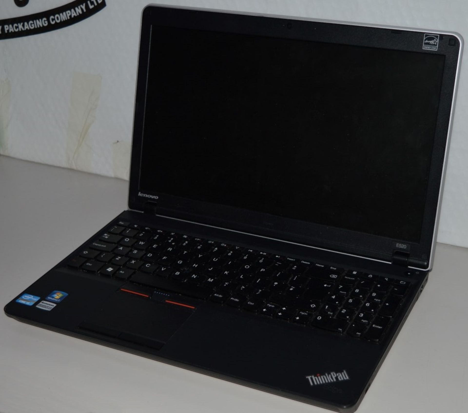 1 x Lenovo Thinkpad Laptop Computer With Intel Core i3 Processor and 15.4 Inch Screen - CL300 - - Image 2 of 7