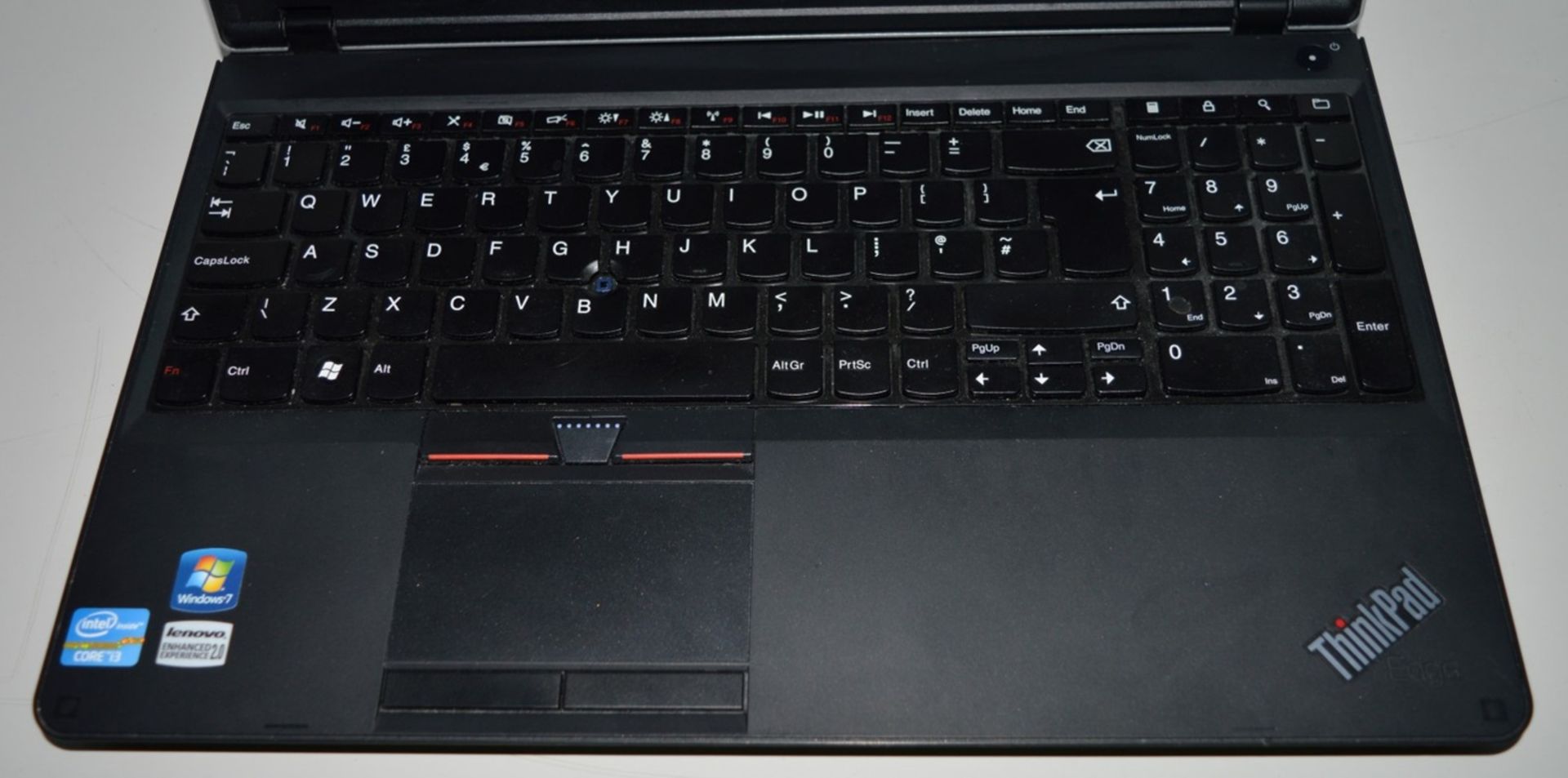 1 x Lenovo Thinkpad Laptop Computer With Intel Core i3 Processor and 15.4 Inch Screen - CL300 - - Image 3 of 7