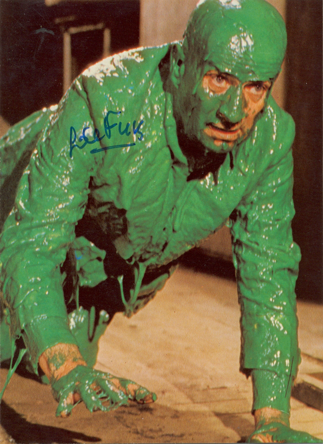 FUNES LOUIS DE: (1914-1983) French Comedy Actor. Signed colour 5.5 x 7.