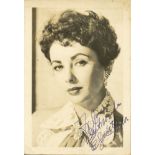 TAYLOR ELIZABETH: (1932-2011) English Actress, Academy Award winner. Vintage signed and inscribed 3.