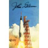 MERCURY SEVEN LAUNCHES: Small selection of signed 8 x 10 photographs (2),